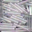 Mill Hill 90161 White/Cream Crystal Bugle Beads - 15mm Long