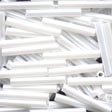 Mill Hill 90479 White Bugle Beads - 15mm Long