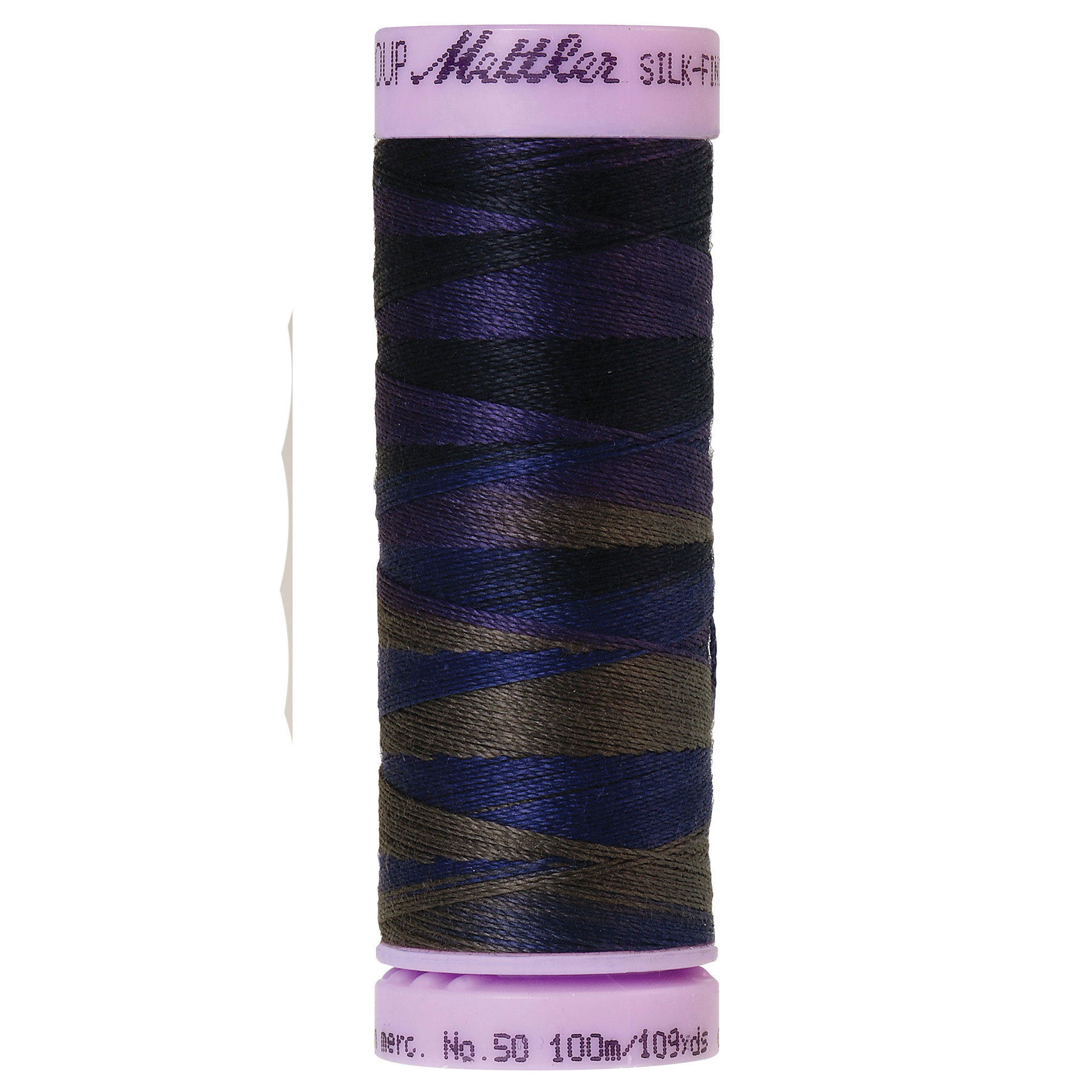 Silk Finish Thread Multicolor Deep Night 9813