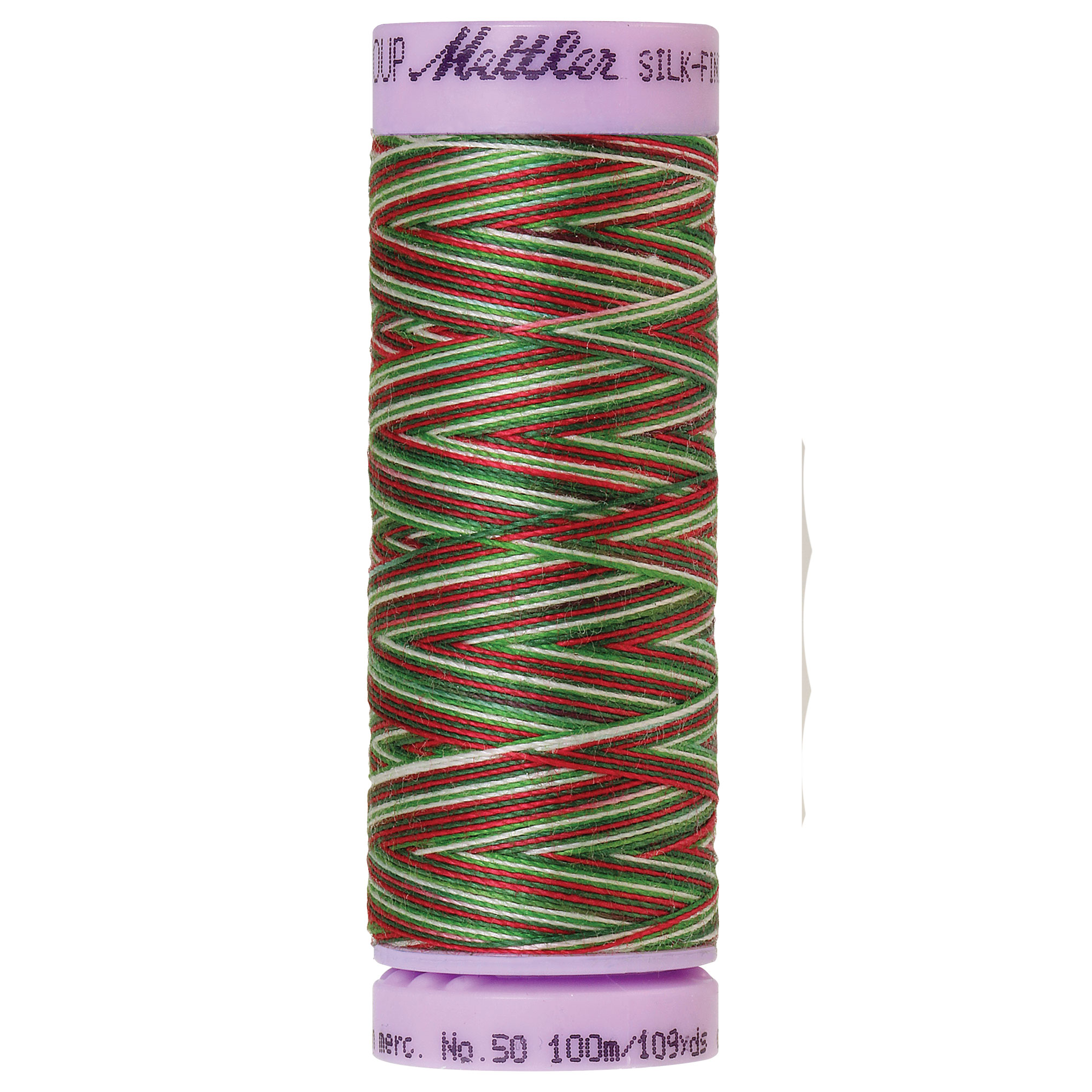 Silk Finish Thread Multi-color Season Greeting 9825