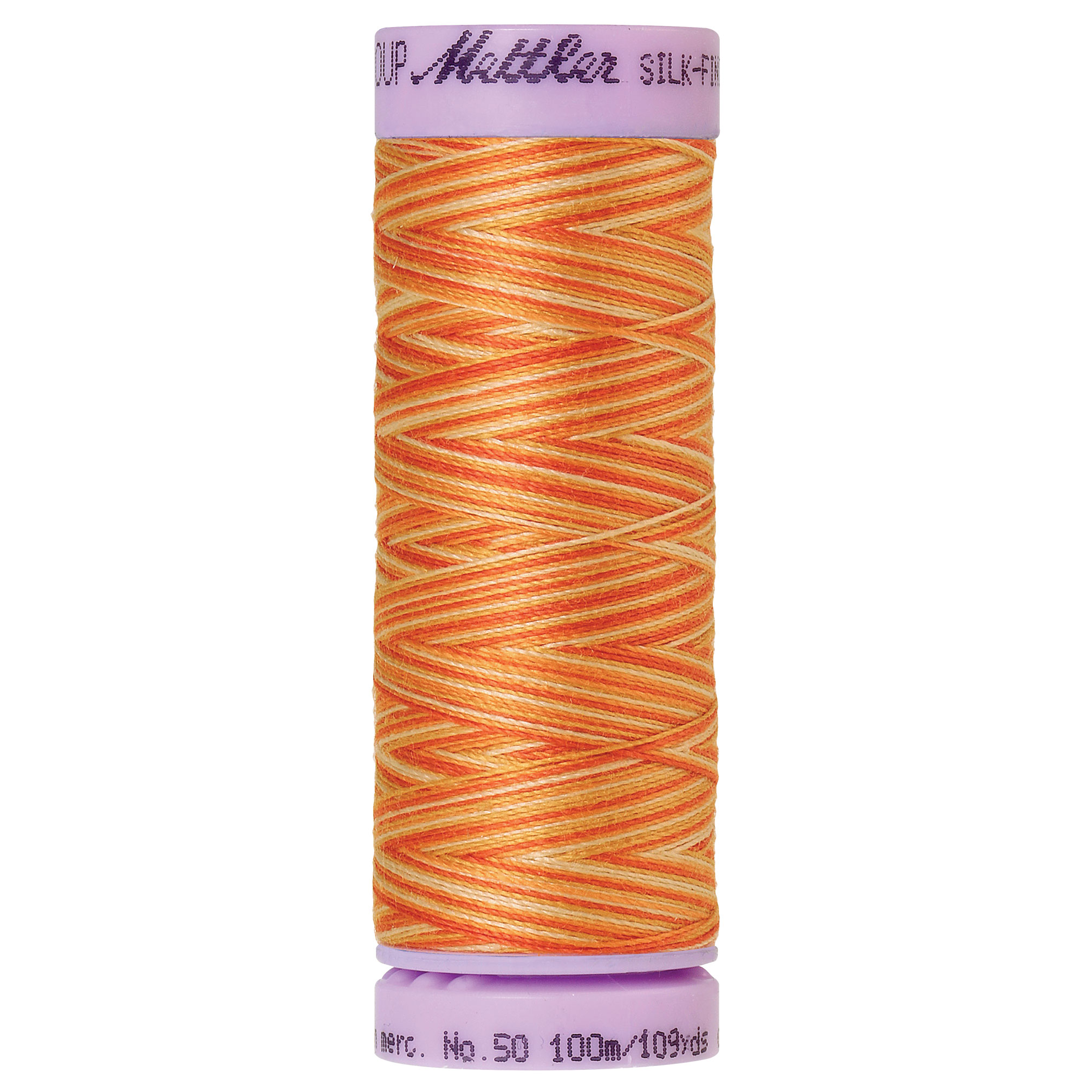 Silk Finish Thread Multicolor Rust Ombre 9834