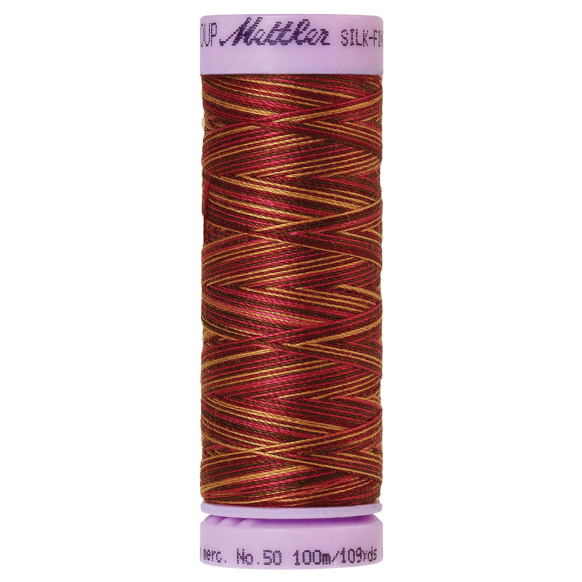 Silk Finish Thread Multicolor Mocha Cherry 9850
