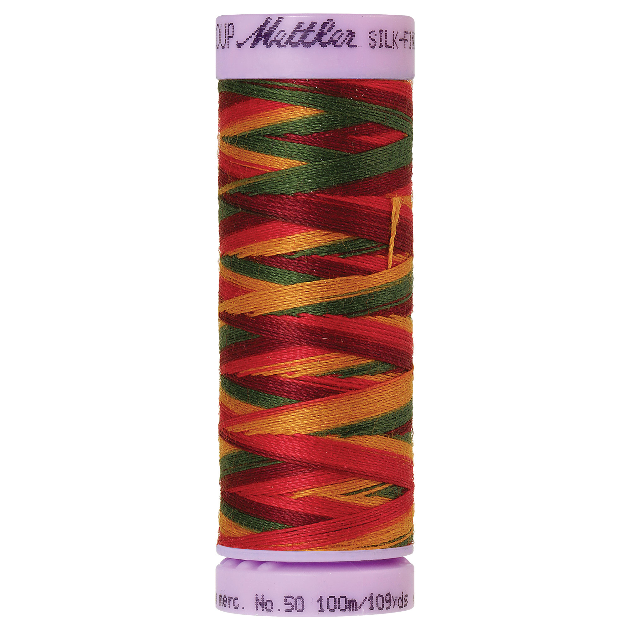 Silk Finish Thread Multicolor Poppy Garden 9851