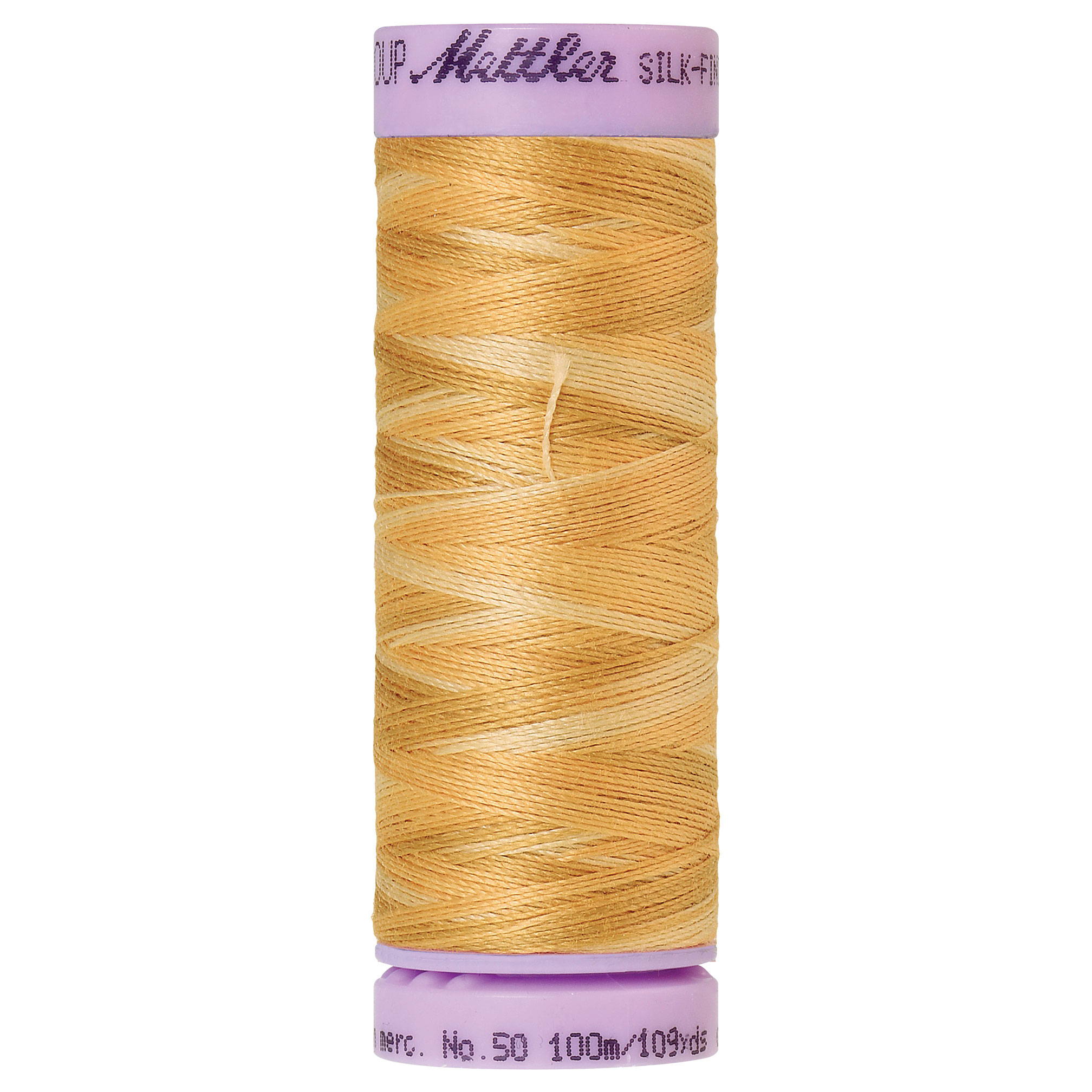 Silk Finish Thread Multicolor Bleach Straw 9855