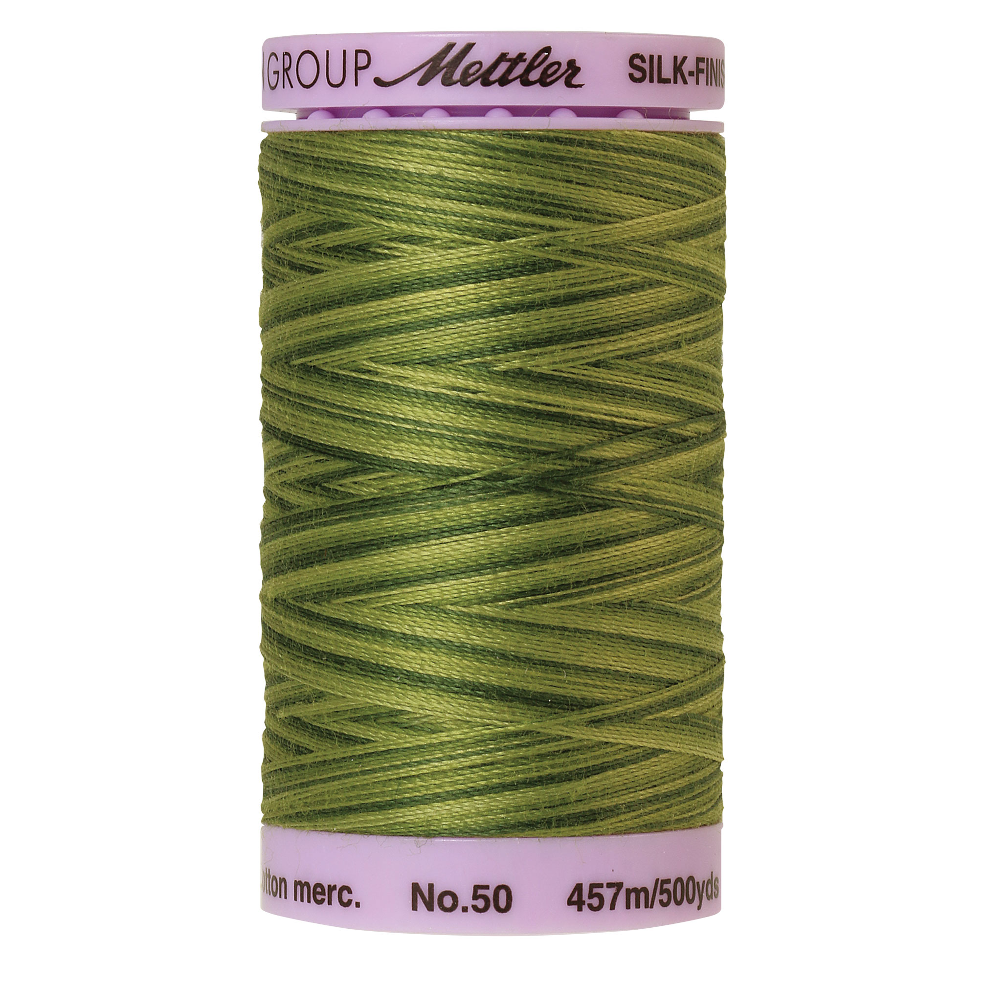 Silk Finish Thread Multicolor Ferns 9818