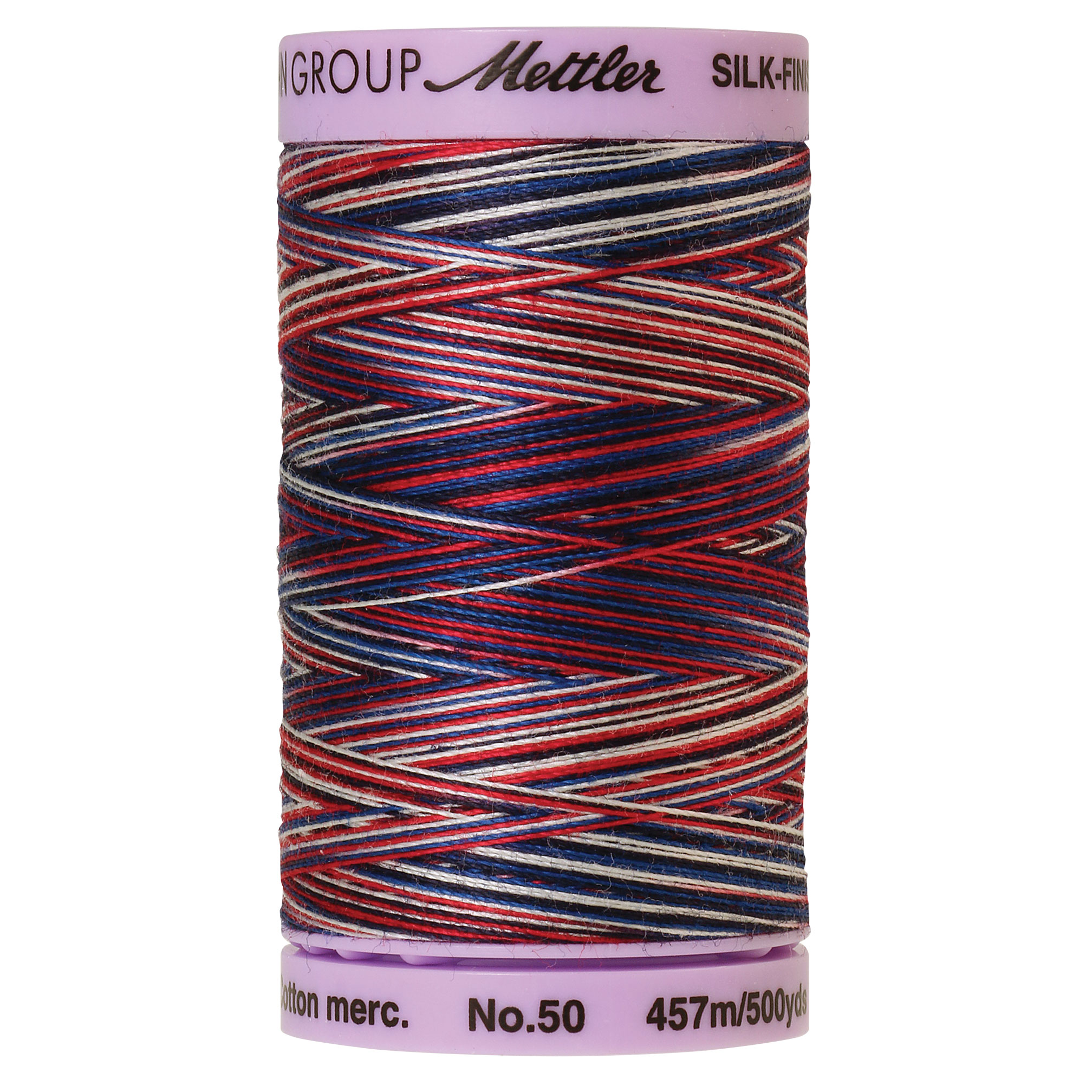 Silk Finish Thread Multicolor Patriotic 9823