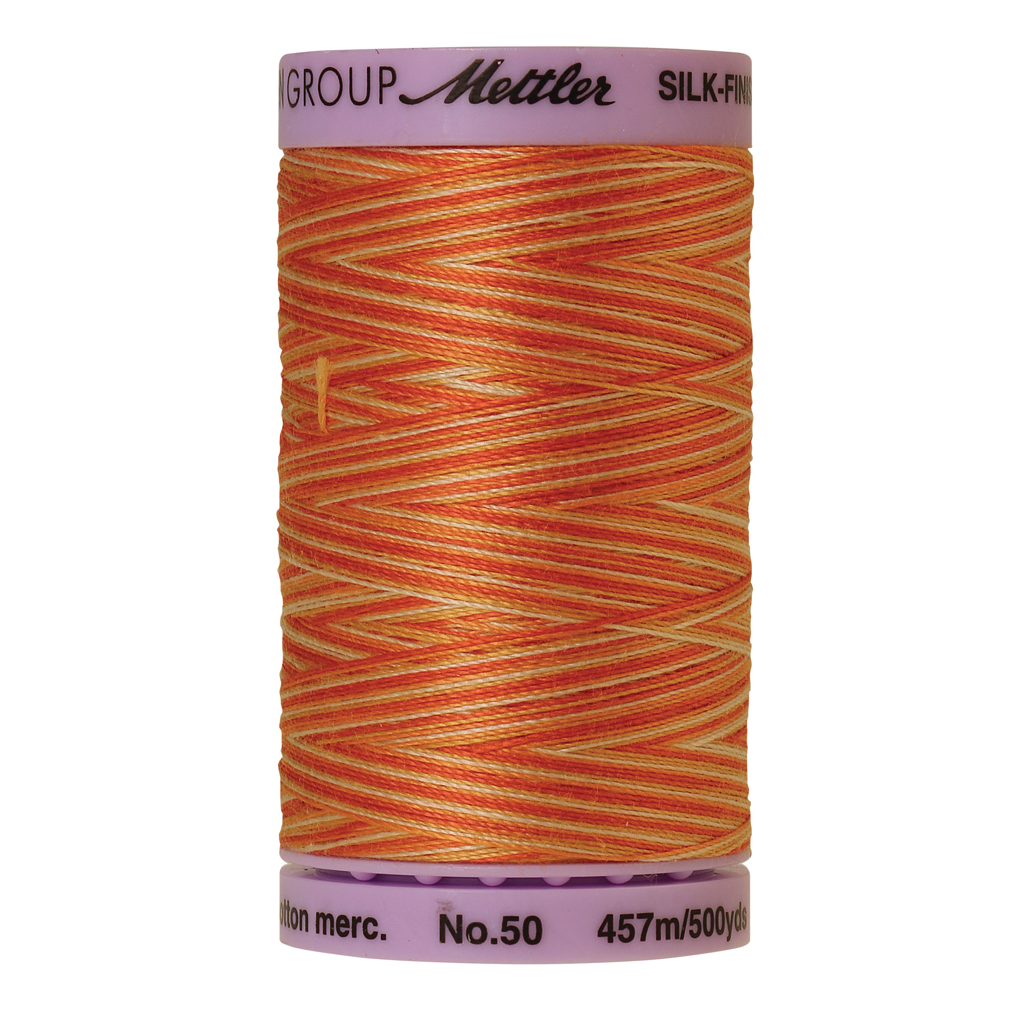 Silk Finish Thread Multicolor Rust Ombre 9834
