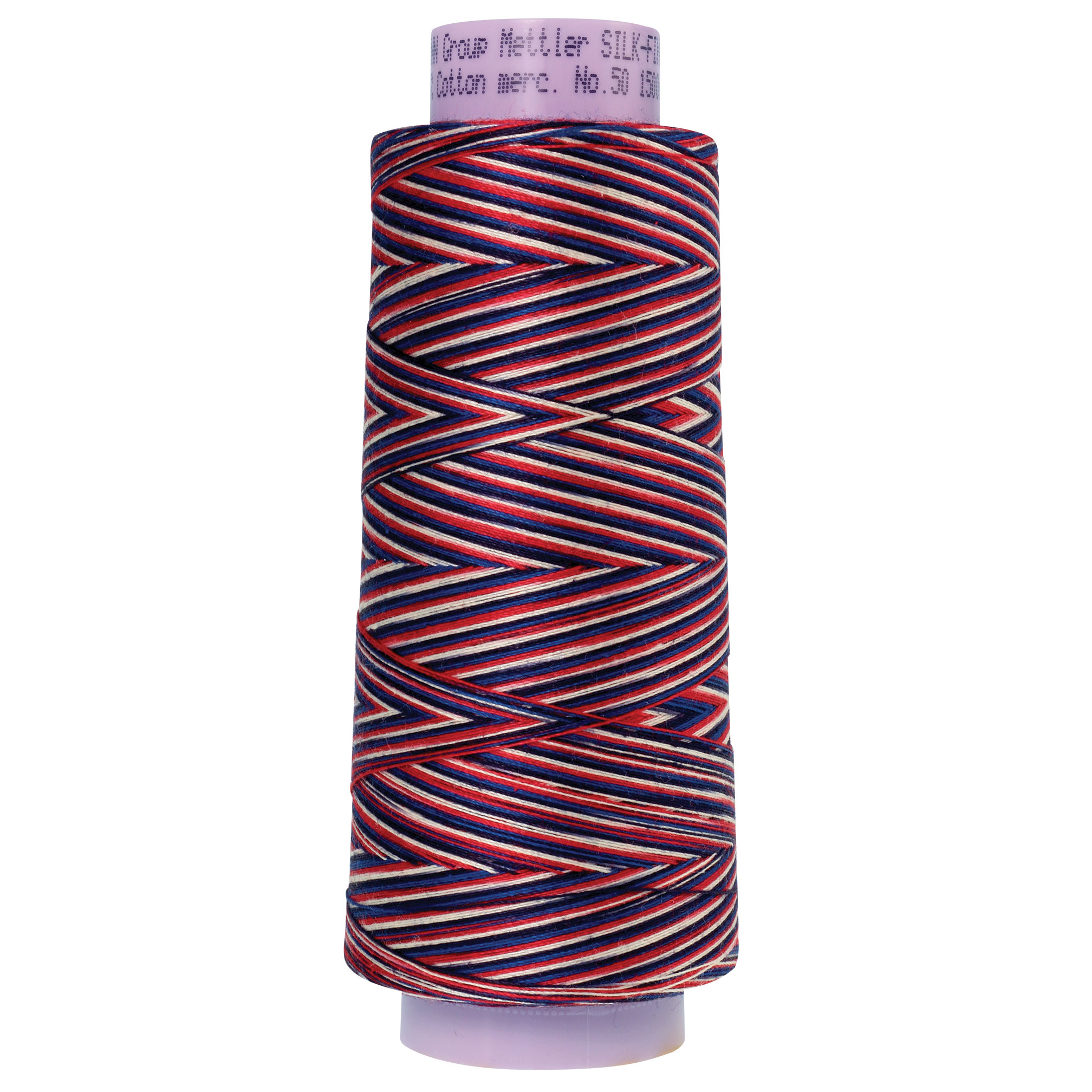 Silk Finish Thread Multicolor Patriotic 9823