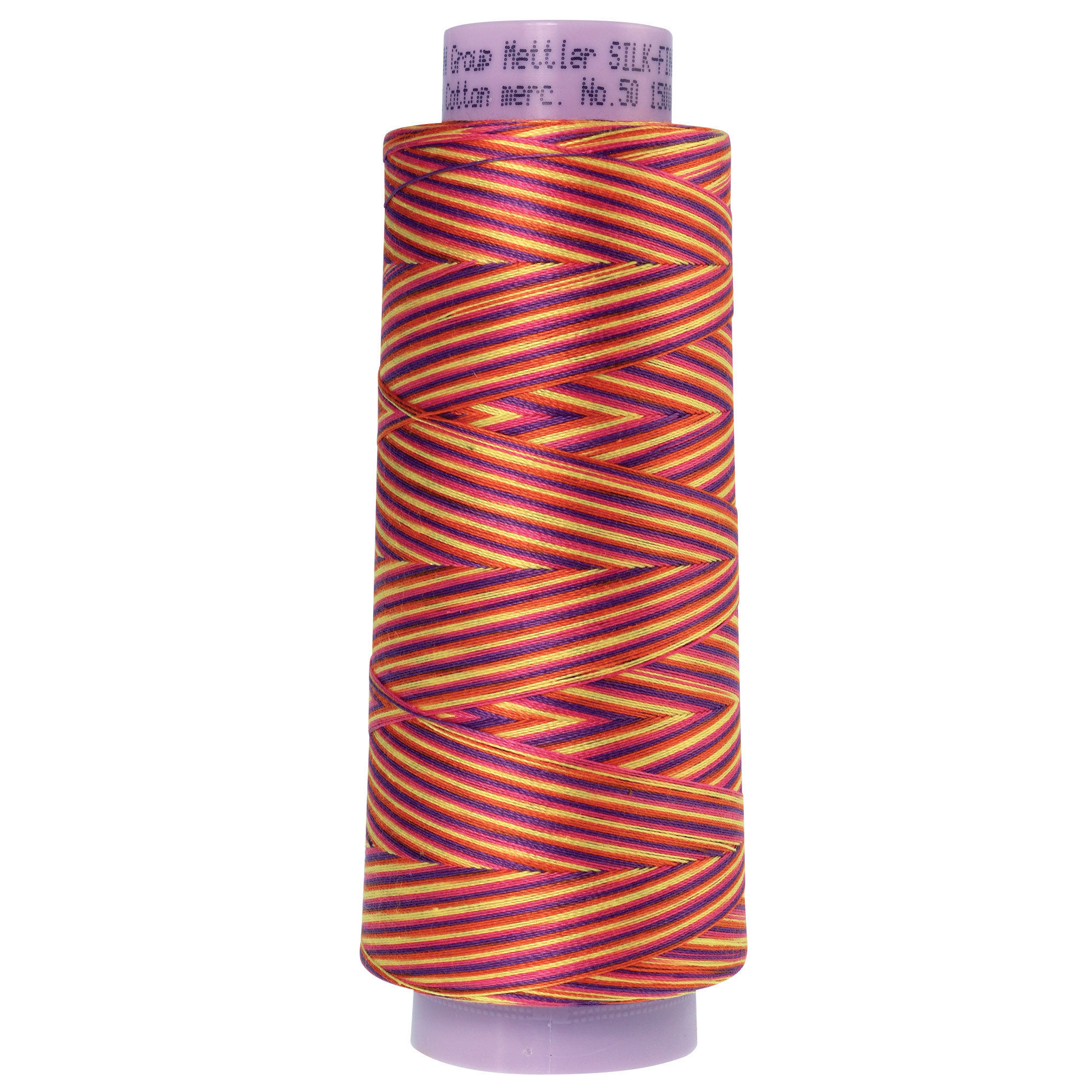 Silk Finish Thread Multicolor Smiley Mix 9841