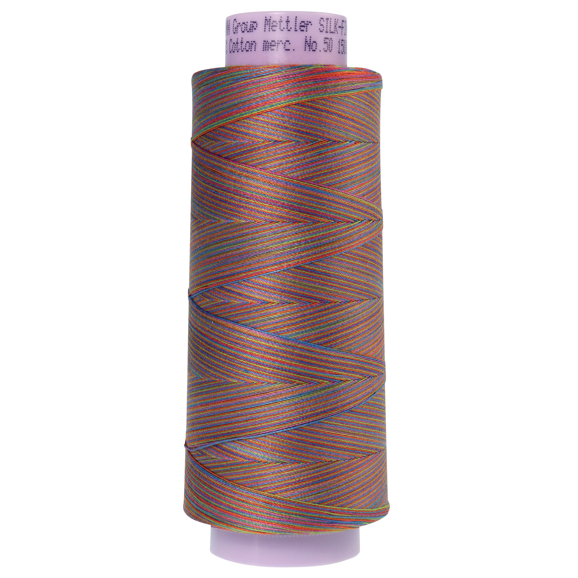 Silk Finish Thread Multicolor Preppy Bright 9842