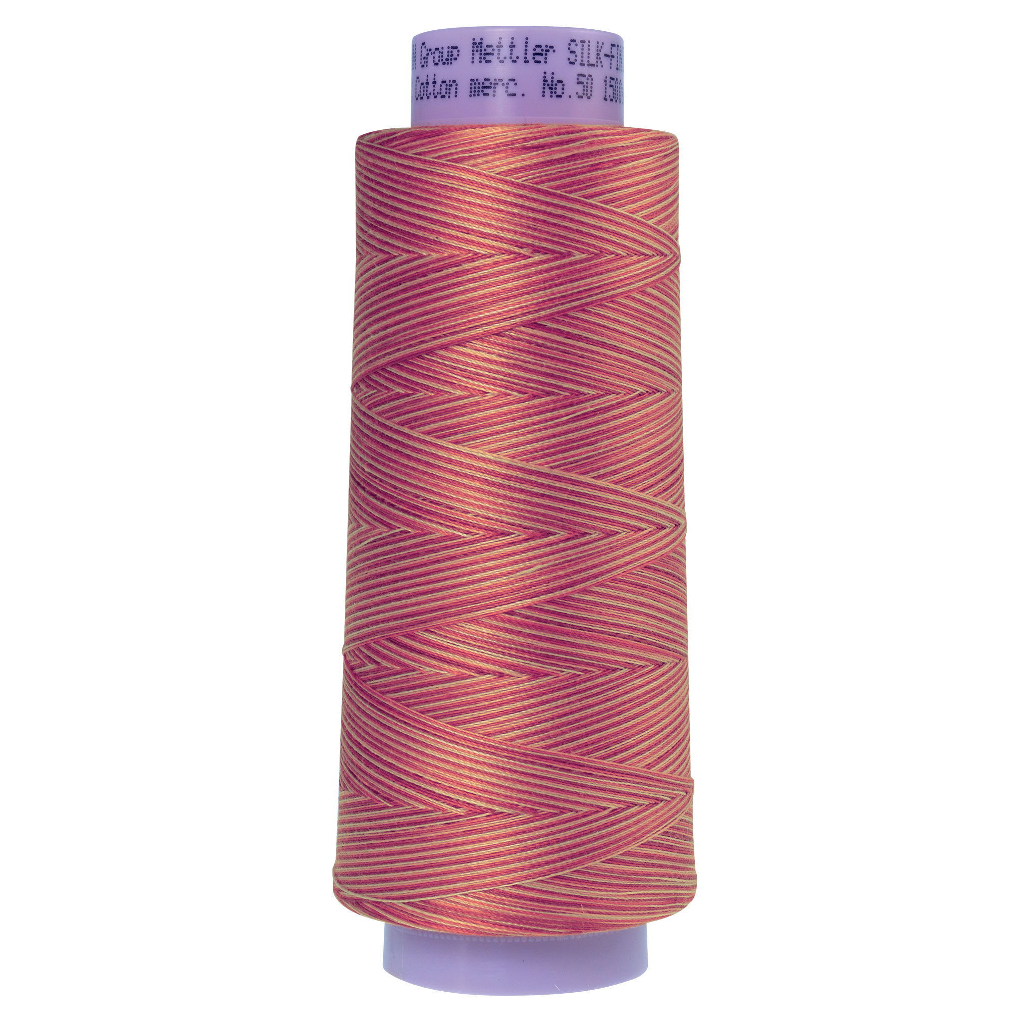 Silk Finish Thread Multi-color Falling Leaves 9858