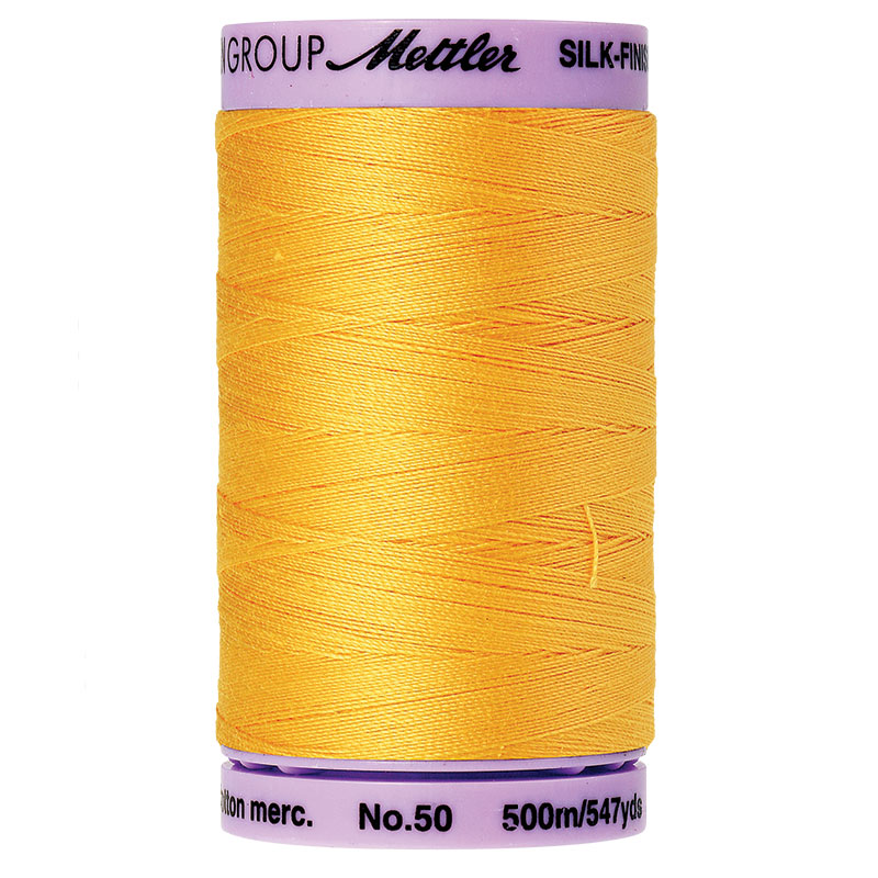 Silk Finish Thread 50wt Summer Sun Yellow 0120