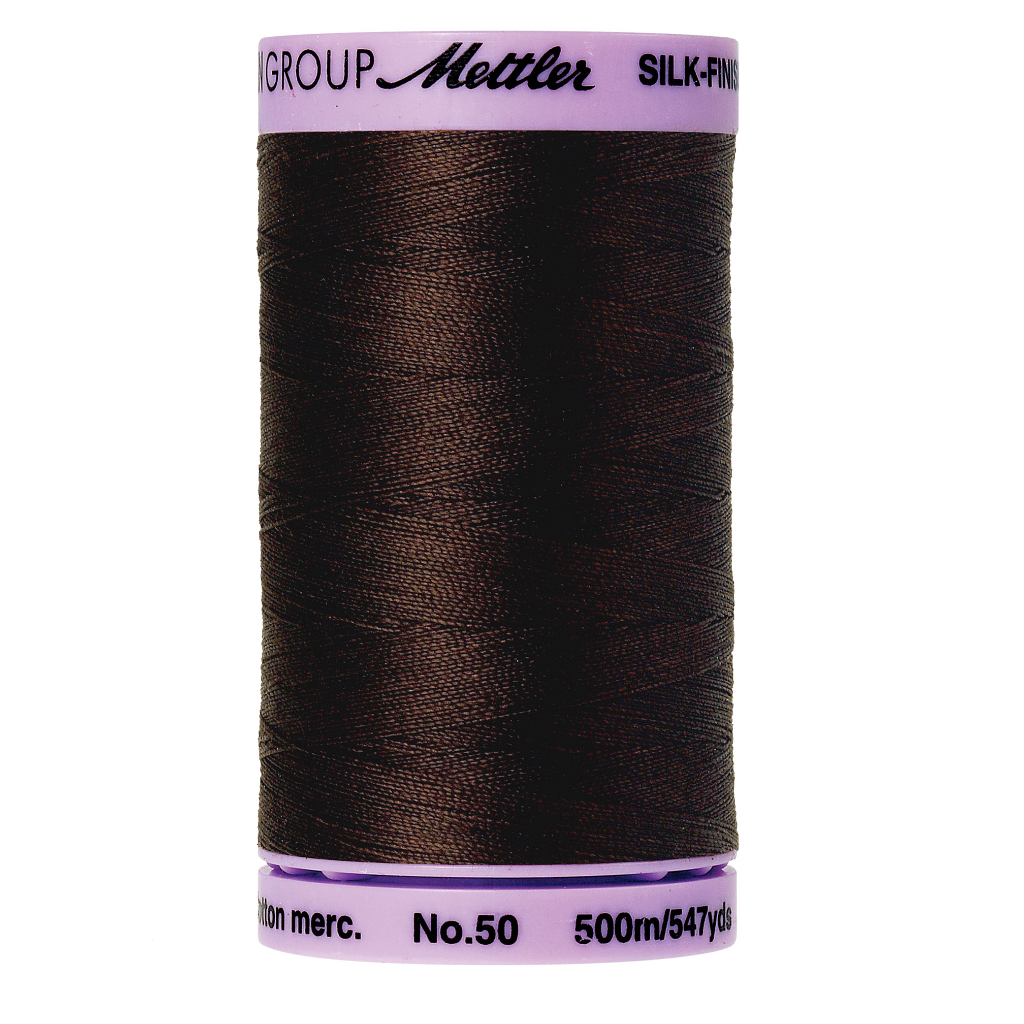 Silk Finish Thread 50wt Black Peppercorn 1382