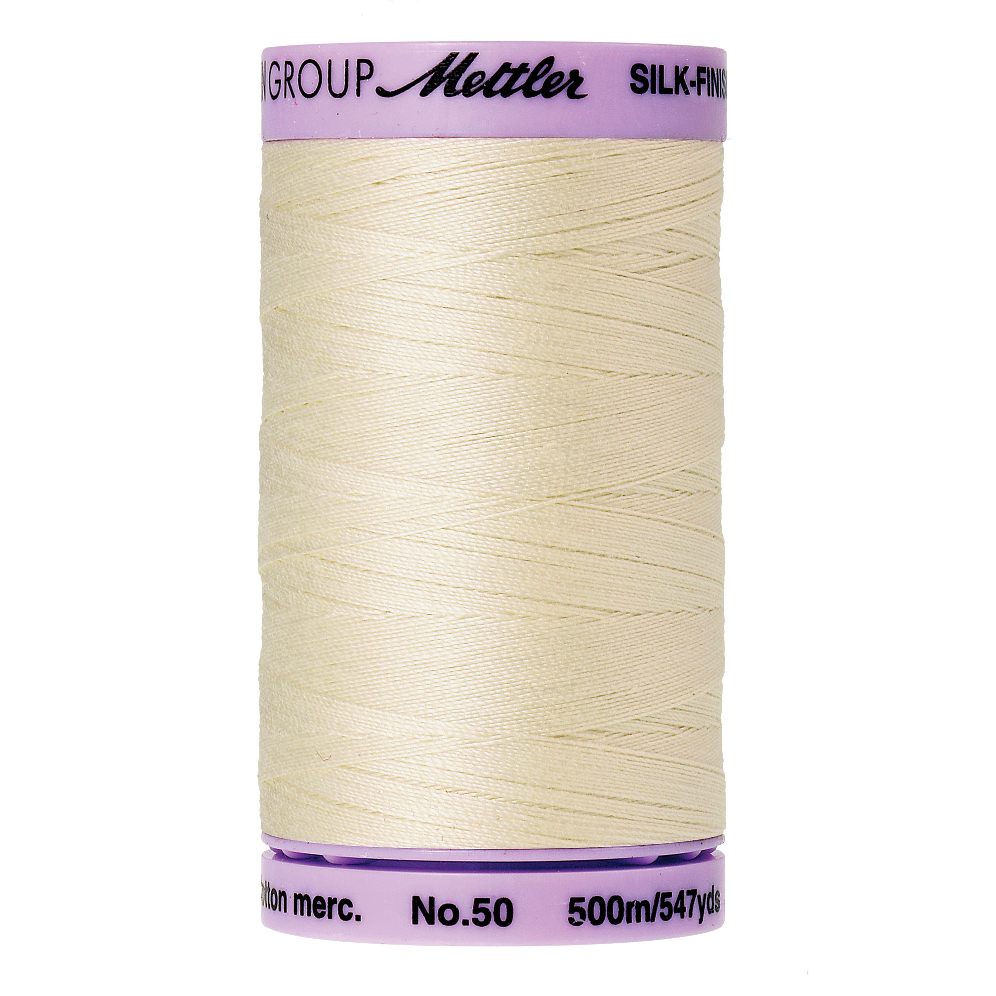 Silk Finish Thread 50wt Antique White 3612