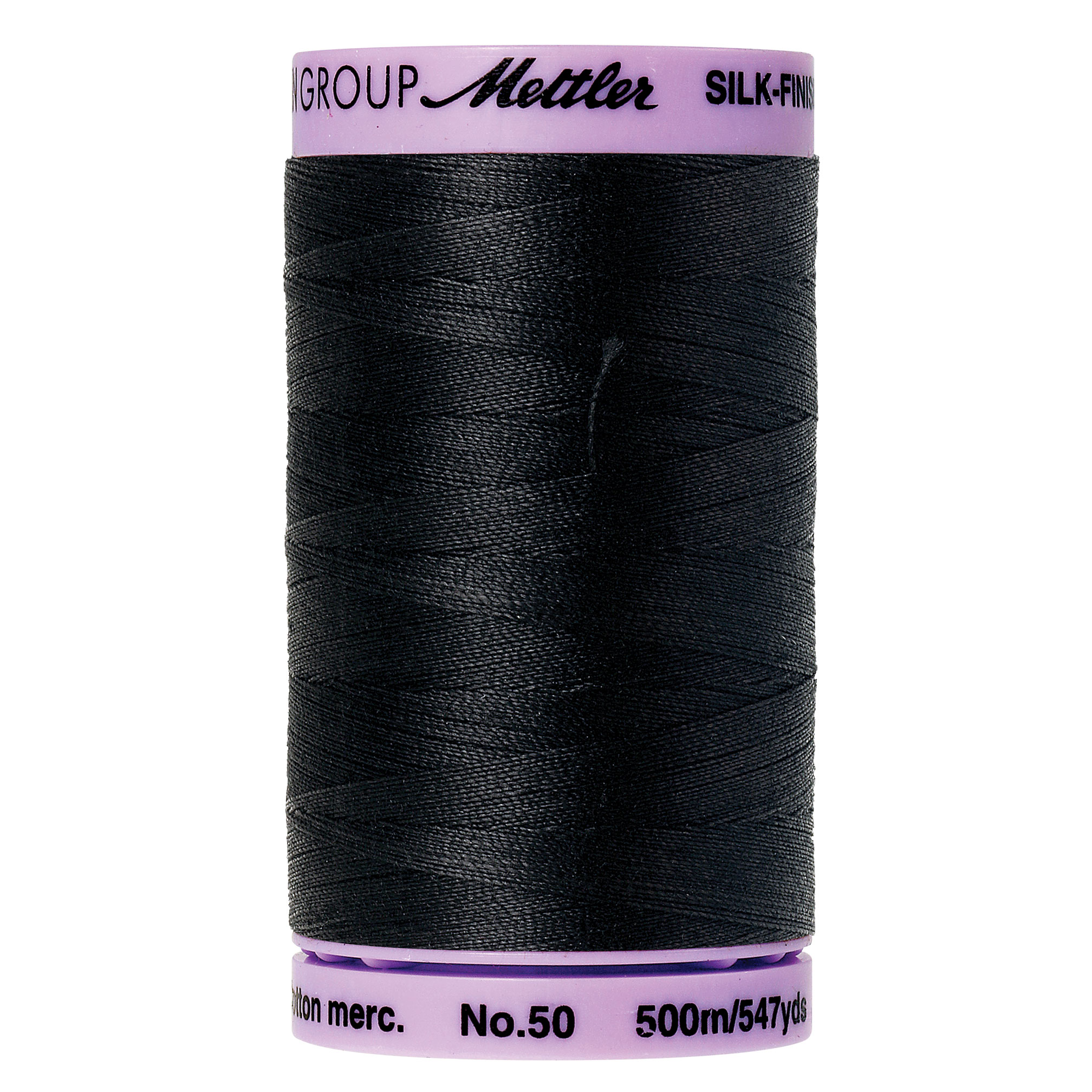 Silk Finish Thread 50wt Black 4000