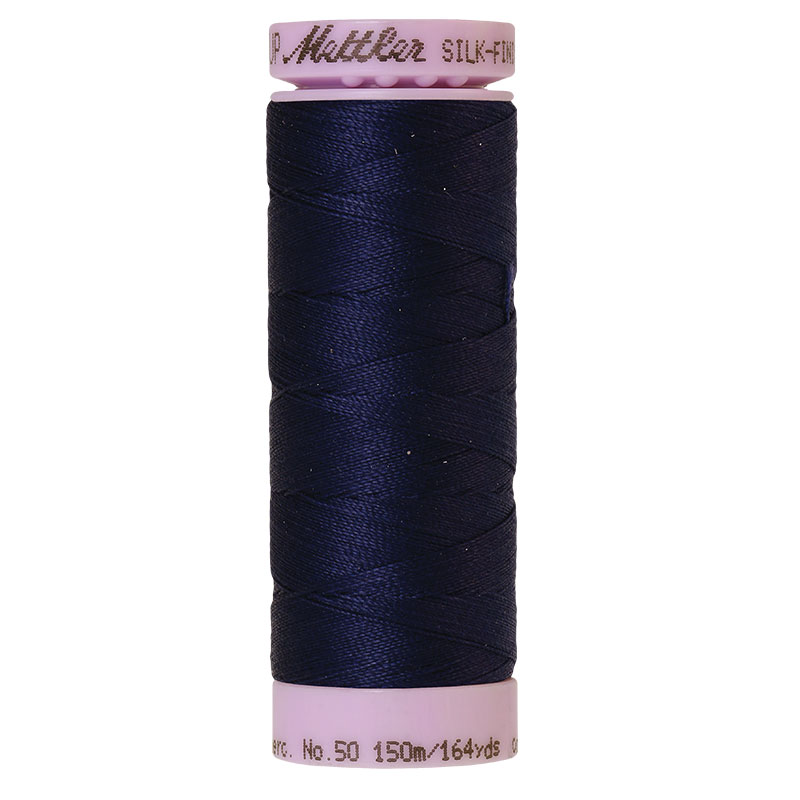 Silk Finish Thread 50wt Dark Indigo 0016