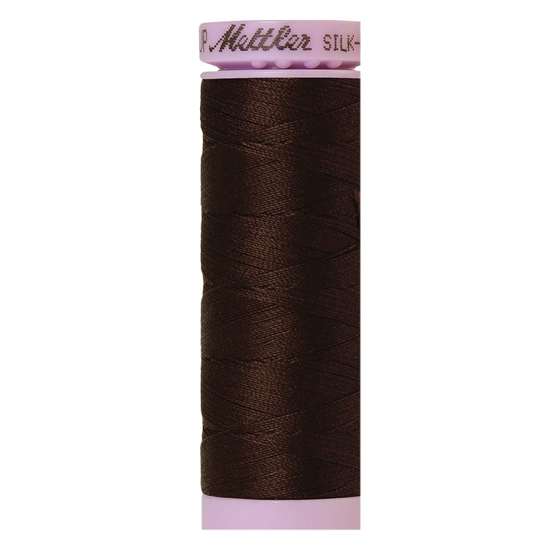 Silk Finish Thread 50wt Black Peppercorn 1382