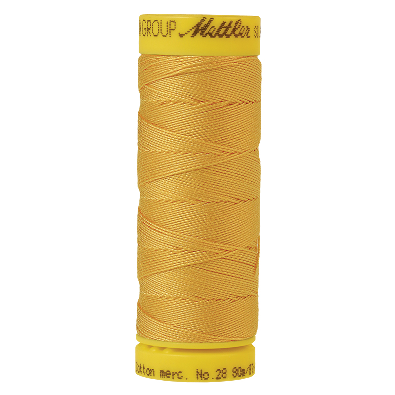 Silk Finish Thread 28wt Summer Sun Yellow 0120