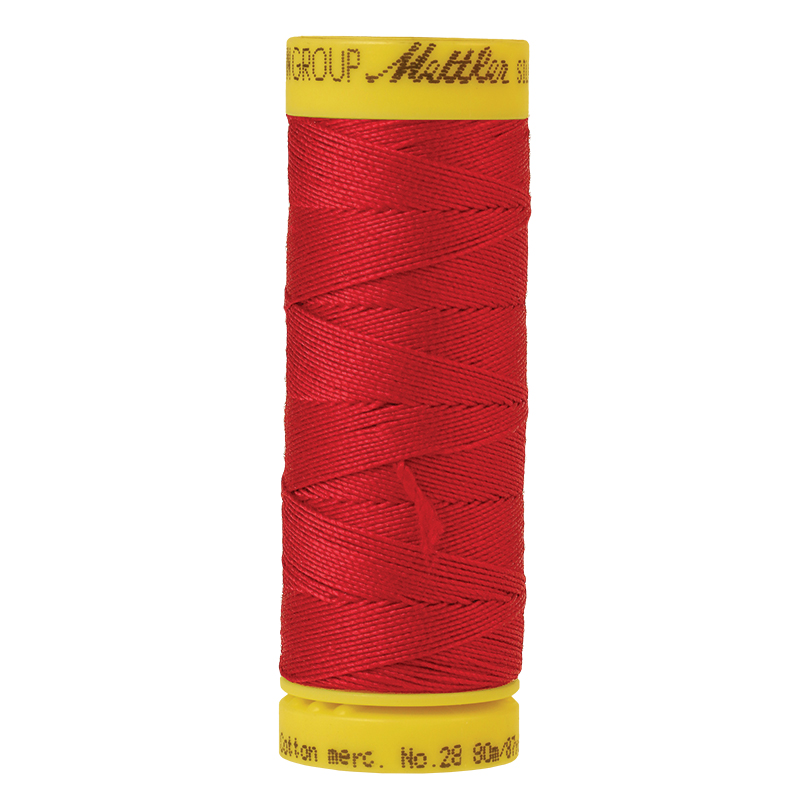 Silk Finish Thread 28wt Country Red 0504