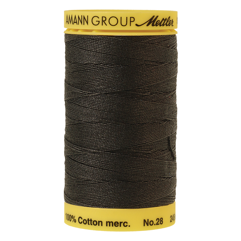 Silk Finish Thread 28wt Black 4000