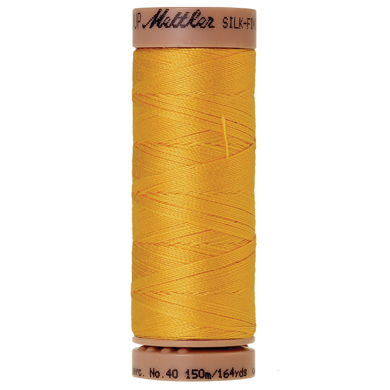 Silk Finish Thread 40wt Summer Sun Yellow 0120