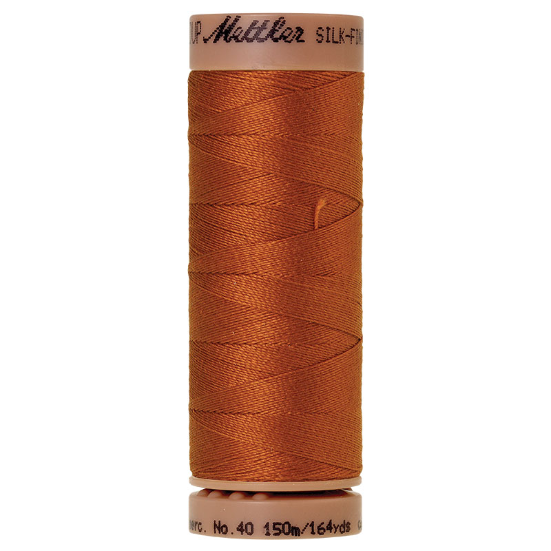 Silk Finish Thread 40wt Copper 0163
