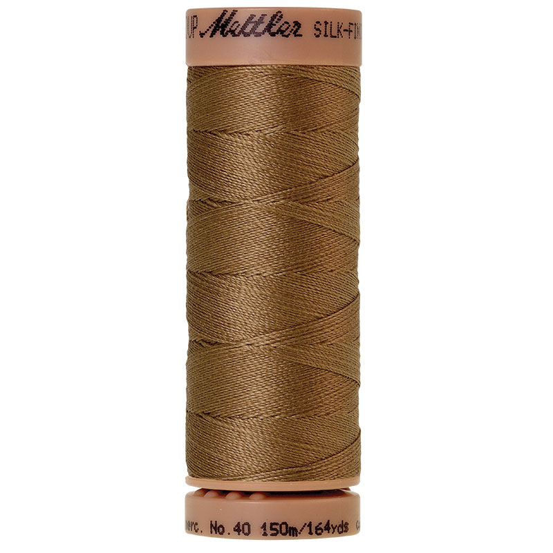 Silk Finish Thread 40wt Dark Tan 0287