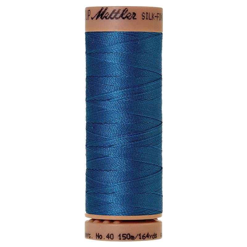 Silk Finish Thread 40wt Mediterranean Blue 0339