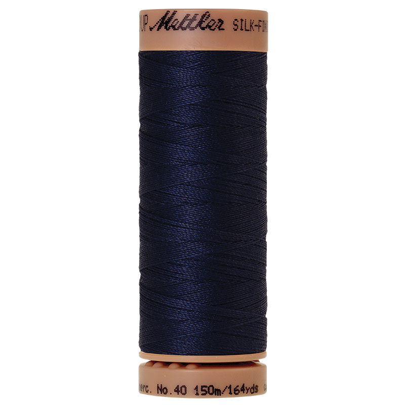 Silk Finish Thread 40wt Navy 0825