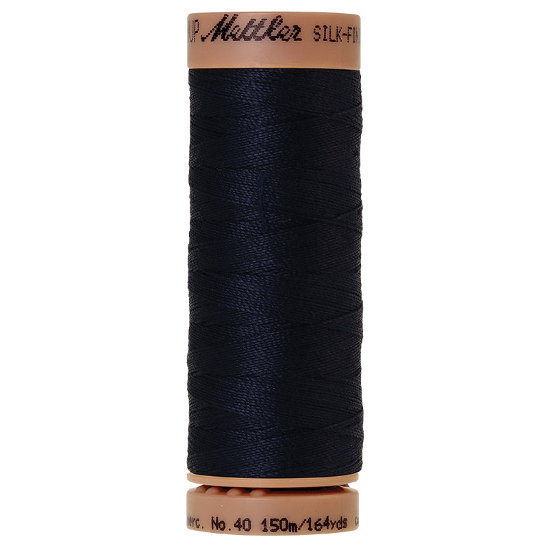 Silk Finish Thread 40wt Dark Blue 0827