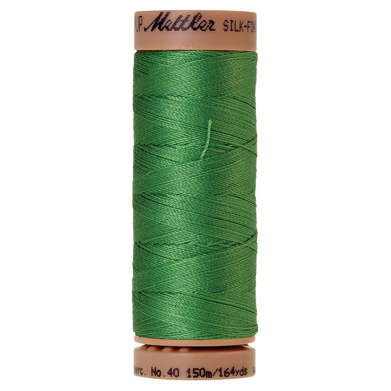 Silk Finish Thread 40wt Vibrant Green 1314