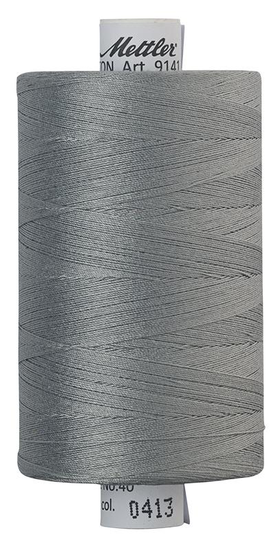 Silk Finish 40wt 1000M Titanium Grey