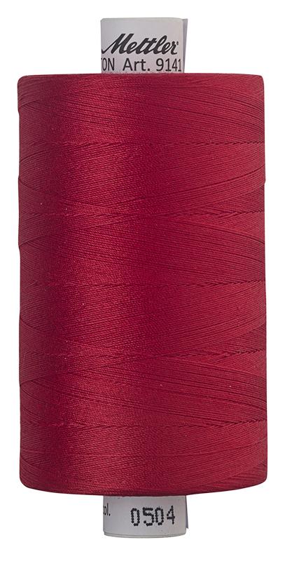 Silk Finish 40wt 1000M Country Red 0504