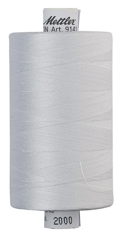 Silk Finish 40wt 1000M White 2000