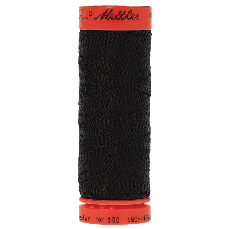 Metrosene Thread 164yd Black 4000