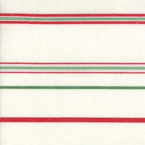 16" Toweling White Red Green - Quilt Fabric