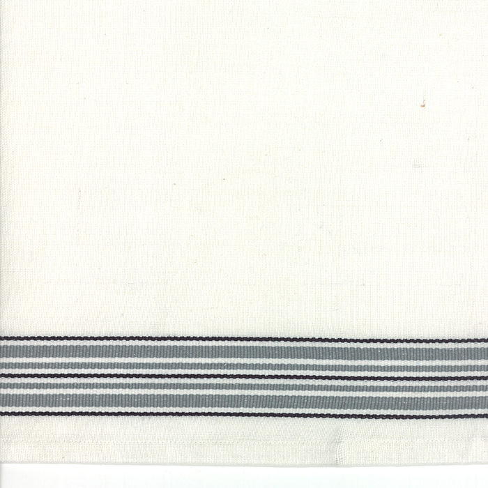 16" Toweling White Grey - Quilt Fabric