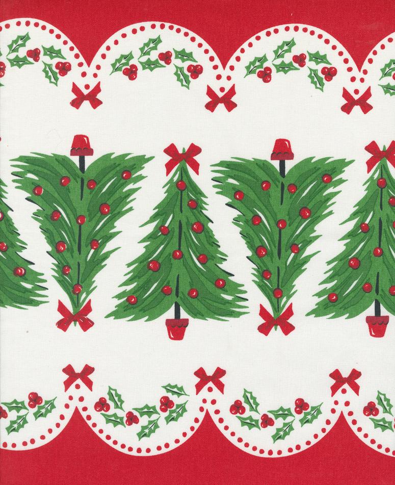 16" Classic Retro Holiday Oh Ch - Quilt Fabric