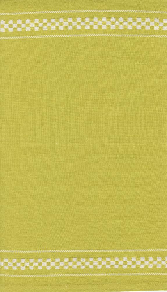 16" Rosie Toweling Woven Check Lime - Quilt Fabric