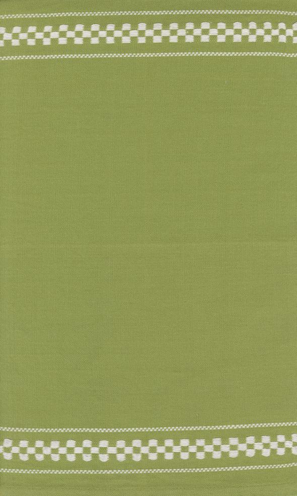 16" Rosie Toweling Woven Check Green - Quilt Fabric