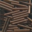 Mill Hill 92023 Root Beer Bugle Beads - 15mm Long
