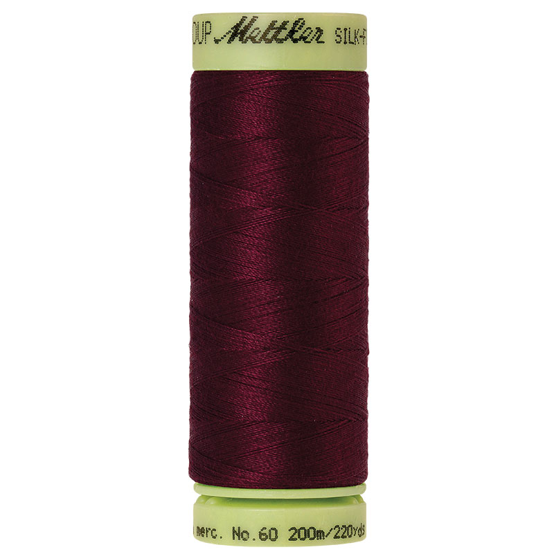 Silk Finish Thread 60wt Bordeaux 0109