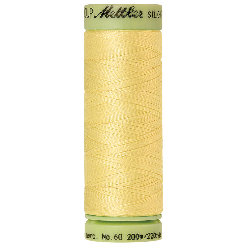 Silk Finish Thread 60wt Bare Wood Yellow 0114