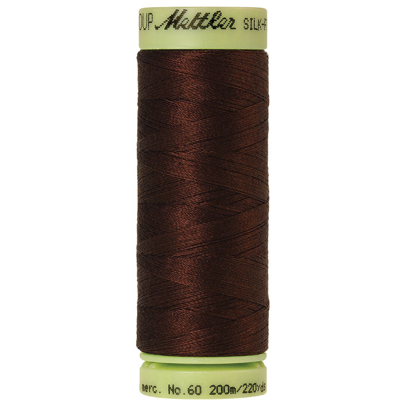 Silk Finish Thread 60wt Friar Brown 0173