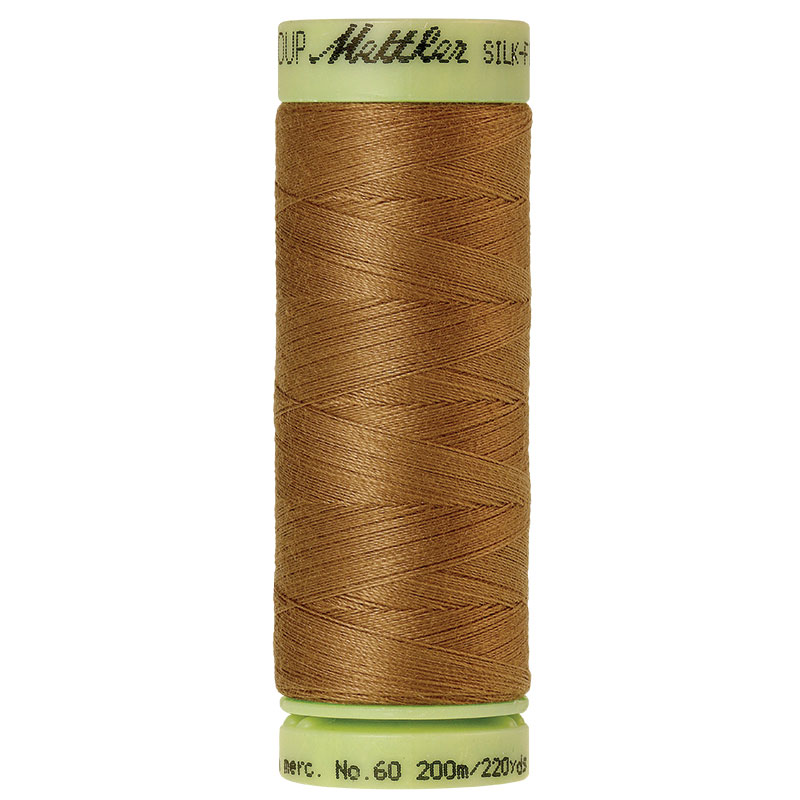Silk Finish Thread 60wt Dark Tan 0287