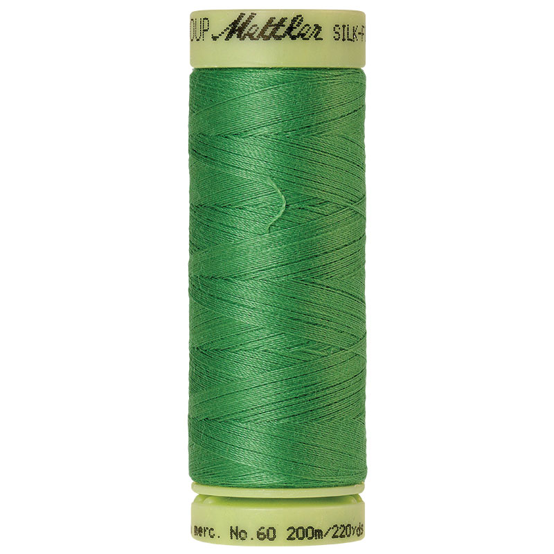Silk Finish Thread 60wt Vibrant Green 1314