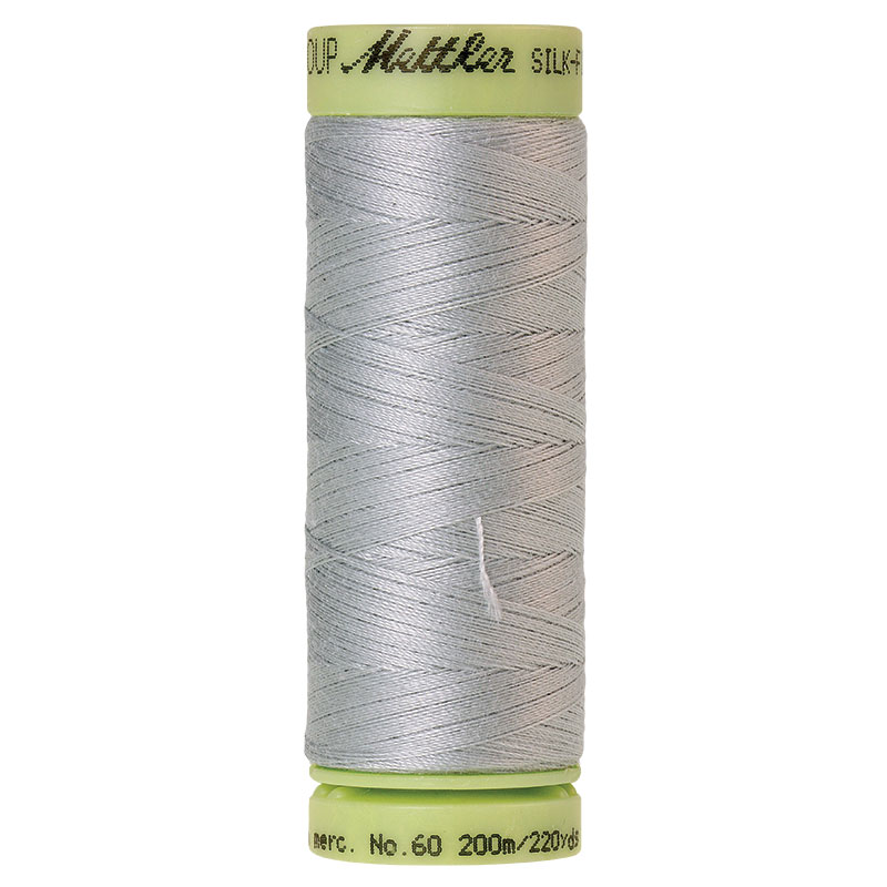 Silk Finish Thread 60wt Silvery Grey 1340