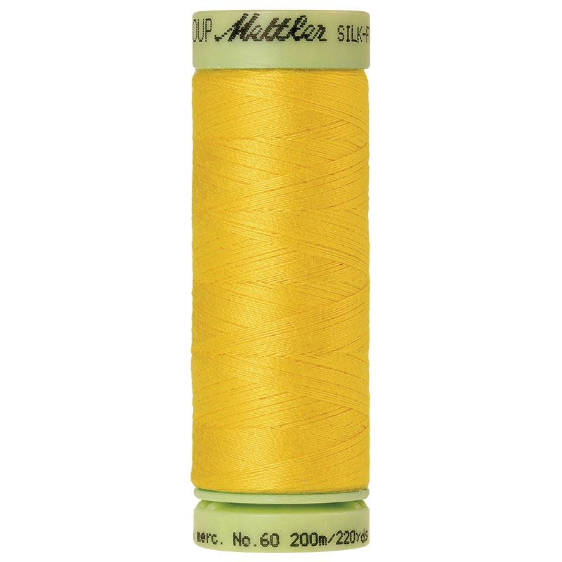 Silk Finish Thread 60wt Vibrant Yellow 2263