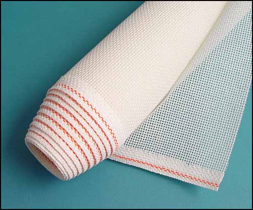 Zweigart 16 Count White Deluxe Mono Needlepoint Canvas 36x40, zoomed in. Select this picture to zoom back out.