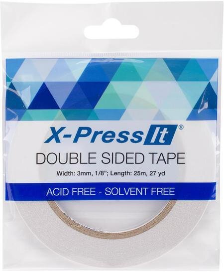 0.125" x 27yd X-Press It Double-Sided Tape 3mm